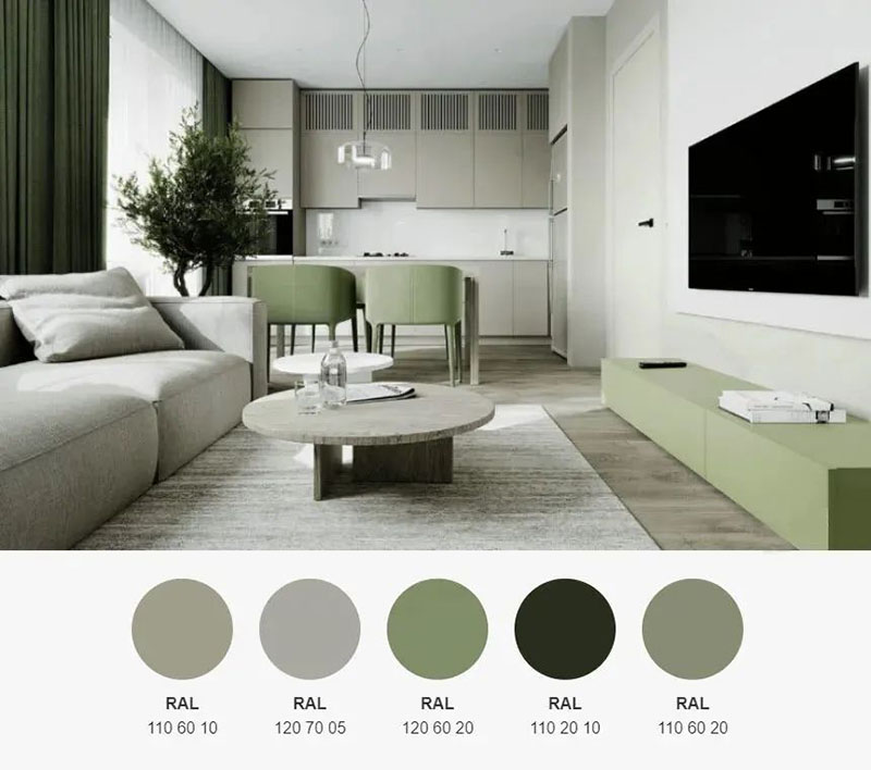 ral色彩应用案例 ral色彩应用案例