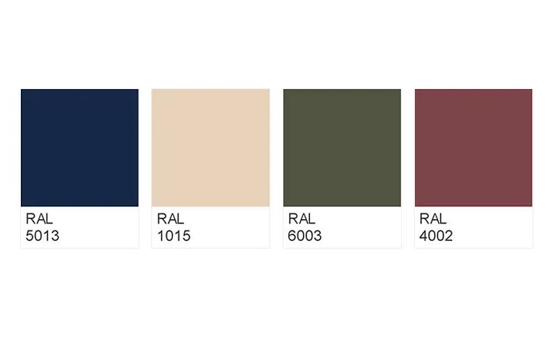 RAL钴蓝调色板 RAL钴蓝调色板