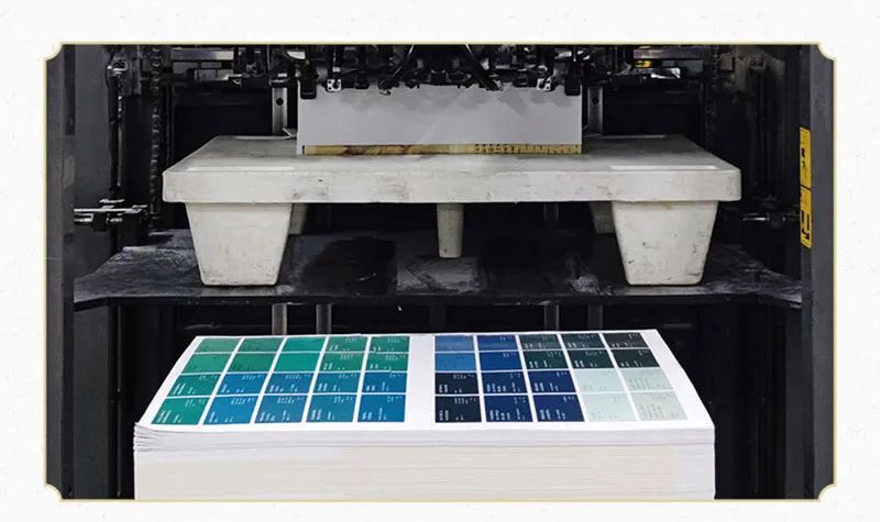 中国传统色印刷 中国传统色印刷