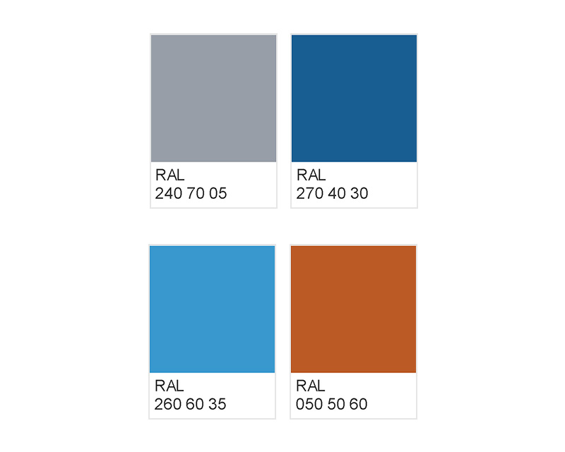 ral色彩搭配 ral色彩搭配