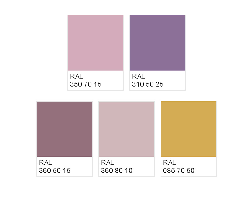 劳尔配色方案 劳尔配色方案