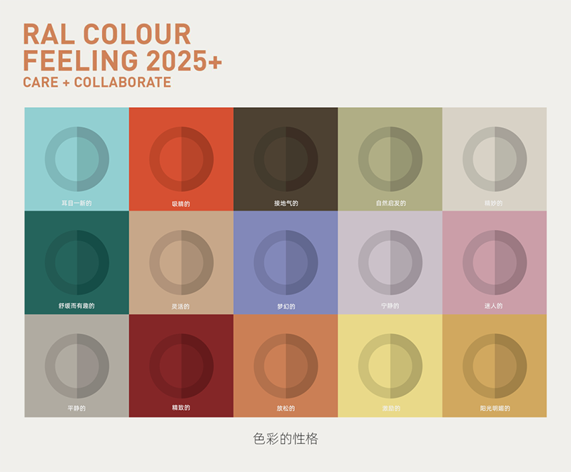 劳尔新色彩趋势之色彩性格 劳尔新色彩趋势之色彩性格