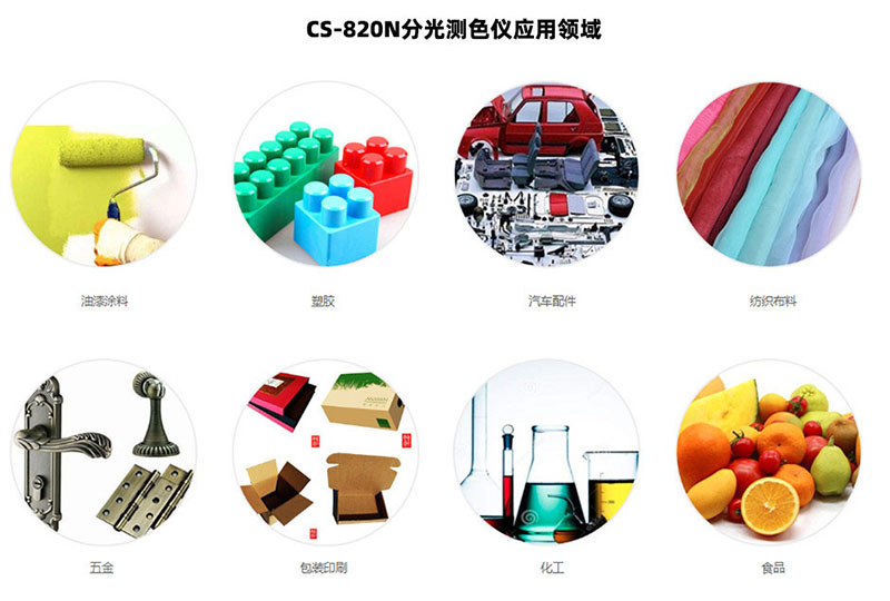 CS-820N分光测色仪应用领域 CS-820N分光测色仪应用领域