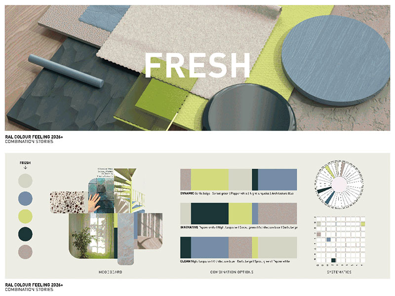 劳尔色彩趋势调色板 劳尔色彩趋势调色板