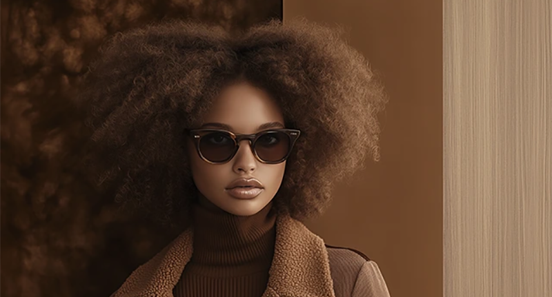 摩卡慕斯棕发型及彩妆 摩卡慕斯棕发型及彩妆